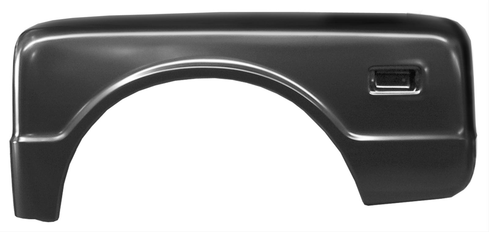 Auto Metal Direct Left Rear Fender 67-72 Chevy-GMC Stepsides - Click Image to Close